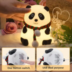 Silicone Panda Night Light for Kids