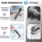 Mini Mop for Kitchen-2-in-1 Mop | Self-Squeezing Roller | Lightweight & Space-Saving