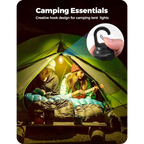 Rechargeable LED Camping Lantern (pack of 2)