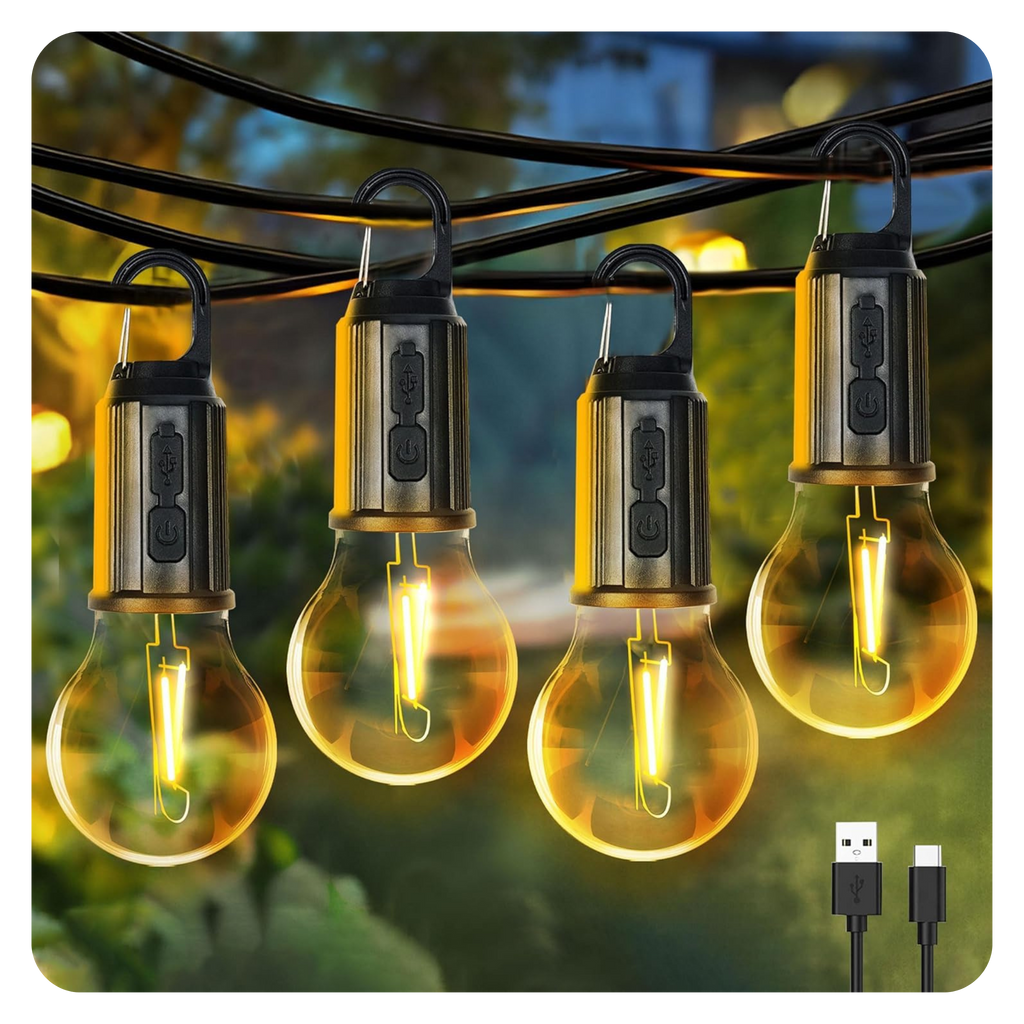 Rechargeable LED Camping Lantern (pack of 2)