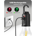 Rechargeable LED Camping Lantern (pack of 2)