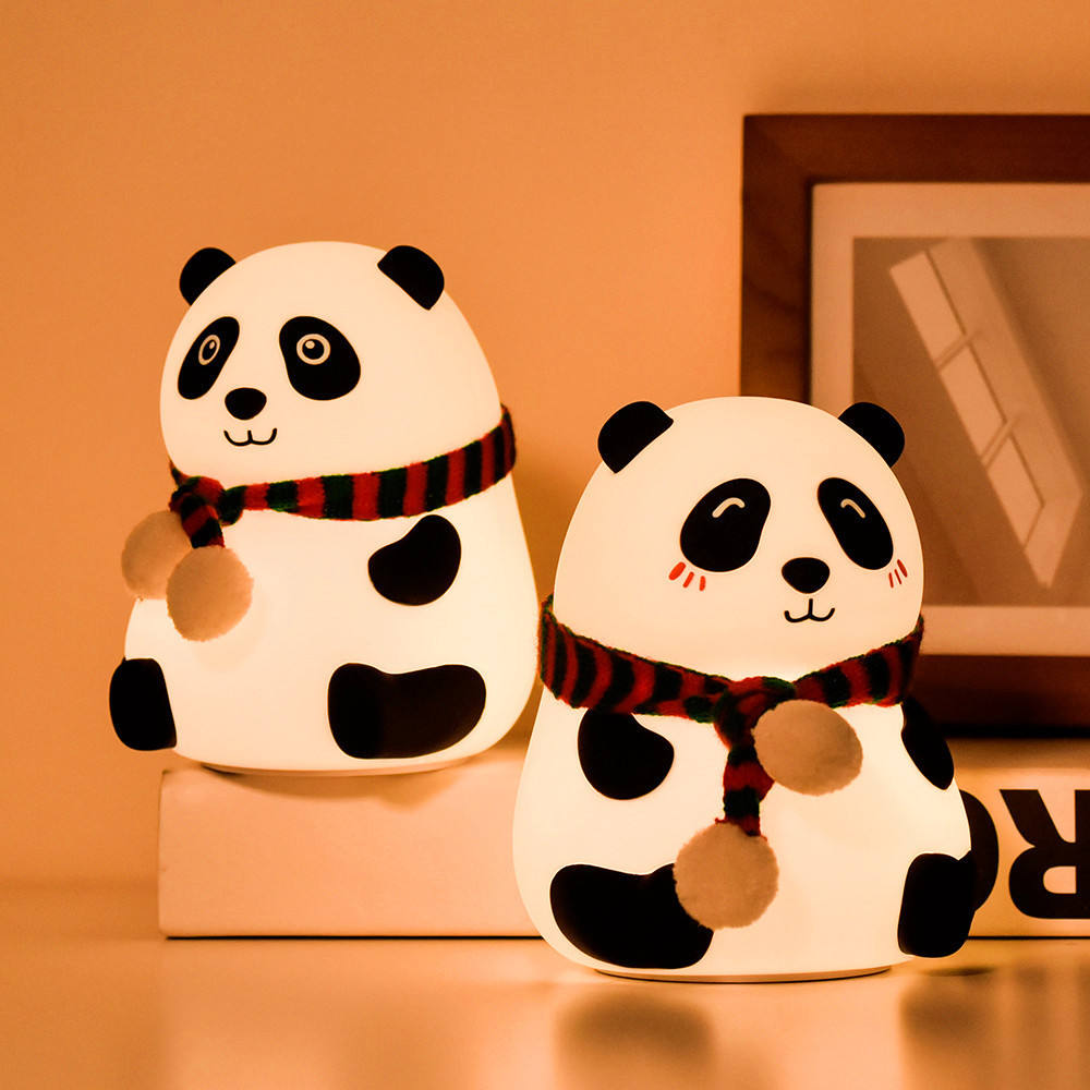 Silicone Panda Night Light for Kids